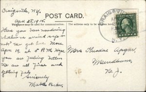 Chester NY Episcopal Church c1910 Postcard #2