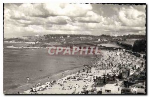 Old Postcard Carantec beach