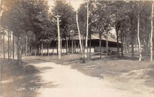 B81/ Brainerd Minnesota Mn Real Photo RPPC Postcard c1930s Lum Park Pavilion