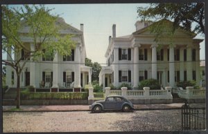 Massachusetts NANTUCKET Famous Portico Houses on Main Street - Volkswagen Chrome