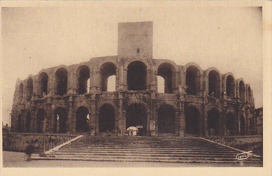 France Arles Les Arenes Grand Escalier