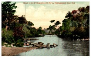 Rhode Island  Narragansett  Pier ,  Head of Pettaquamscutt River