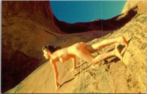 Nude Naked Topless Woman Posing