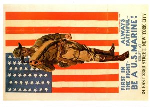 Military Enlist Poster United States Marines