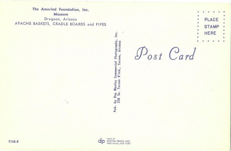 The Amerind Foundation Museum Dragoon Arizona Apache Baskets & Cradle Boards