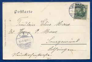 Gruss aus Honnef a Rh total Germany postcard