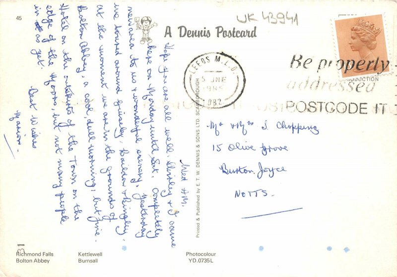 uk43941 yorkshire dales  uk