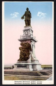 Quebec Champlain Monument - Monument Champlain by Librairie Garneau Ltee - DB