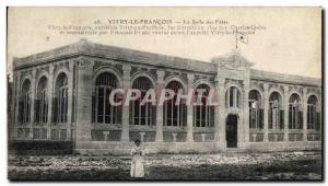 Old Postcard Vitry le Francois The Salle des Fetes