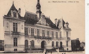 BF12202 niort  d s ; hotel de ville france front/back image