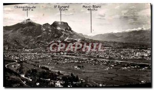 Old Postcard The Beautiful French Alps Grenoble panorama Chamechaude St Eynar...