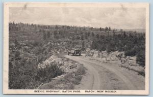 Postcard NM Raton Pass Scenic Highway Pub by Raton Drug Store Vintage #2 H26