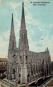 New York City St Patricks Cathedral 1914