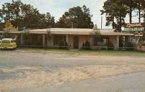 Jasper Florida view of Louise's Restaurant & Drive-Inn vintage pc BB2142