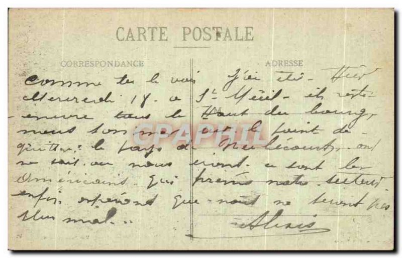 Old Postcard Saint Mihiel