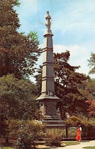 Civil War Monument Postcard