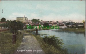 Sussex Postcard - Arundel From The River  DC2388