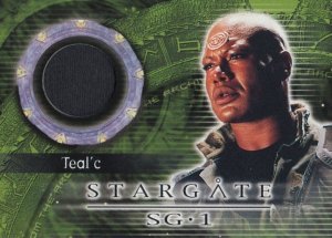 Teal C REAL Stargate SG-1 Costume Outfit Prop Photo Limited Card