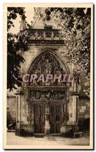 Old Postcard Amboise Chateaux De La Loire Chateau Gate Chapel St Hubert