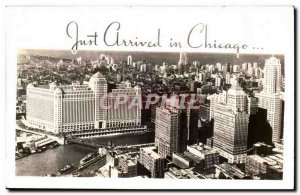 Illanois- Just Arrived in Chicago- Old Postcard