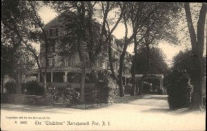 Narragansett Pier RI The Gladstone Rotograph A6860 Pre-1910 Postcard