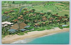 Postcard HI Maui Kaanapali Beach Airview The Royal Lahaina Hotel Resort M05