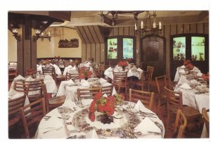 Heidelberg Room Bavarian Inn, Frankenmuth Michigan, Vintage 1985 Chrome Postcard