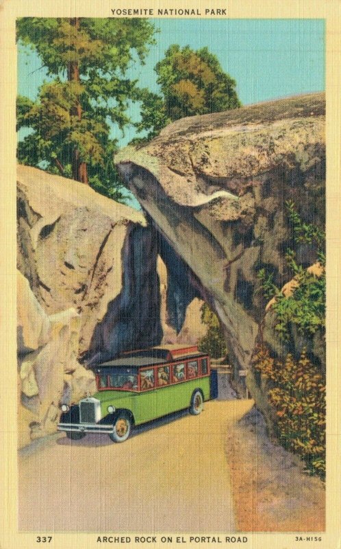 USA California Yosemite National Park Arched Rock on El Portal Road 07.02