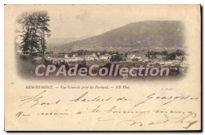 Old Postcard Remiremont Vue Generale From Taking Parmont