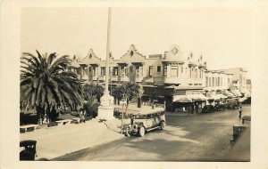 Postcard RPPC 1920s California Sausalito Marin Buys Town Square CA24-2849