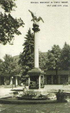 Seagull Monument - Salt Lake City, Utah UT  