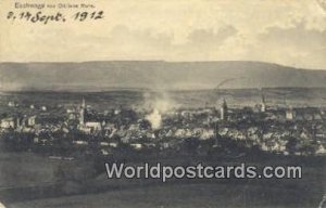 Ottiliens Ruhe Eschwege Germany 1912 Missing Stamp 