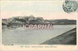 Old Postcard Lyon Loop Bridge - Coteau St. Clair