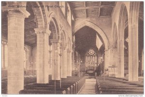 Interior Of Parish Church, Wisbech (Cambridgeshire), England, UK, 1900-1910s