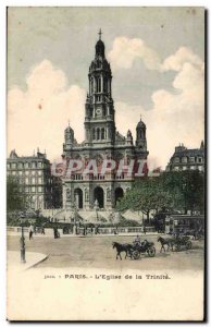 Paris - 6 - L & # 39Eglise of Trinite - Old Postcard