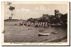 Postcard Old Ploumanach C N Bay of Saint Guirec the Napoleon hat and the cast...