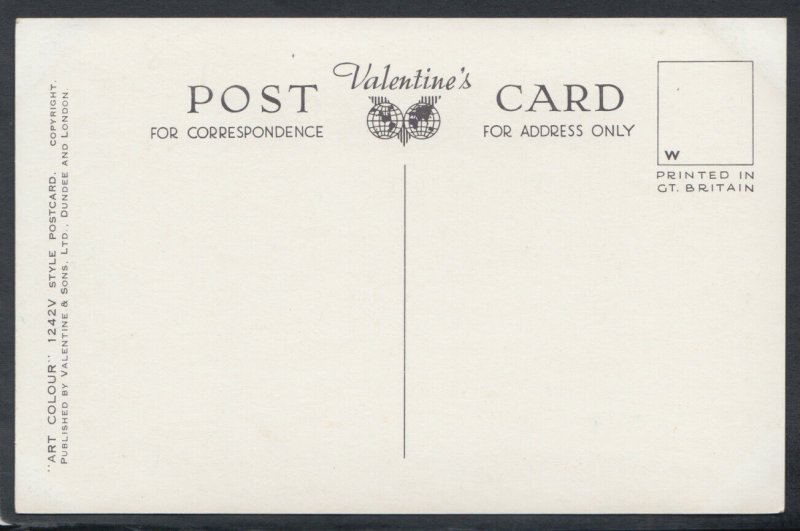 Scotland Postcard - MacDonald Tartan - Edinburgh Castle & Scott Monument RS14070