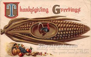 Thanksgiving Greetings 1914 