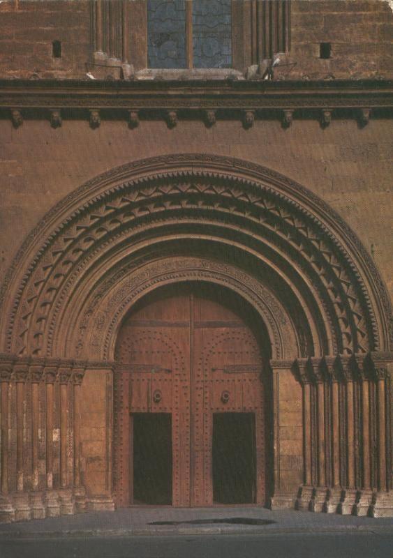 Postal 008242: Puerta del Palau en la catedral de Valencia