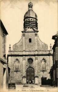 CPA Sens - L'Eglise Saint-Prets FRANCE (960870)