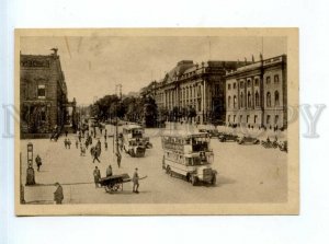 534275 Germany Berlin cars Double-decker buses advertising on Linden Street