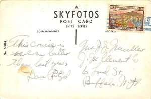 MV Angelburg Ship Postcard