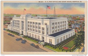 U. S. Post Office and Court House, Norfolk, Virginia, PU-1961