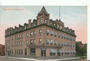 America Postcard - Hotel Willard - Butler - Pennsylvania -  Ref 14984A