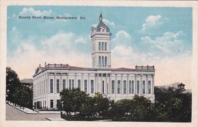 Alabama Montgomery County Court House