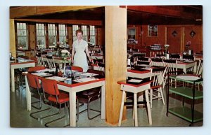 York's Dining Room restaurant interior ANDOVER New Brunswick Canada Postcard