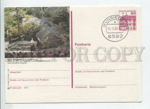 449800 GERMANY 1983 year Wunsiedel cancellation POSTAL stationery postcard