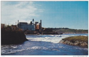 High Tide,  Reversing Falls,  Saint John,  New Brunswick,   Canada,  40-60s