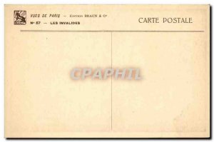 Old Postcard Paris Invalides