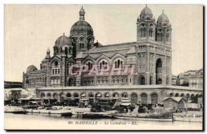 Marseille - The Cathedral - Old Postcard